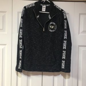 Victoria Secret Pink quarter zip size xs women
